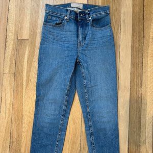 Everlane High-Rise Skinny, Mid-Blue